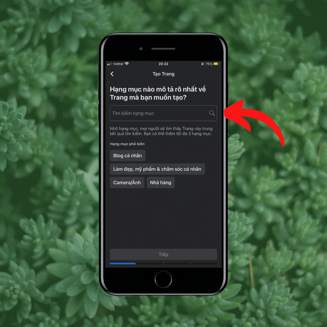 C&aacute;ch tạo fanpage facebook tr&ecirc;n điện thoại